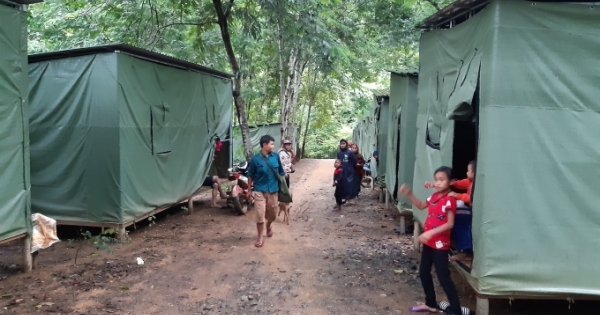 Nghệ An: Sơ tán 1.146 người dân trong vùng sạt lở đến nơi an toàn
