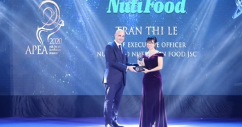 NutiFood lập ‘hat-trick’ với 3 giải thưởng Doanh nghiệp và lãnh đạo xuất sắc châu Á