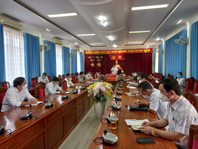 Hội nghị chỉ đạo phòng chống dịch Covid-19 huyện Xuân Lộc