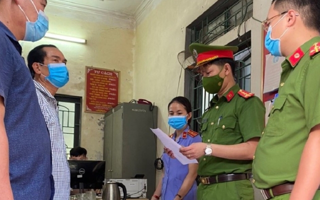 Hàng loạt cán bộ, nguyên cán bộ tại huyện Quỳnh Lưu bị khởi tố