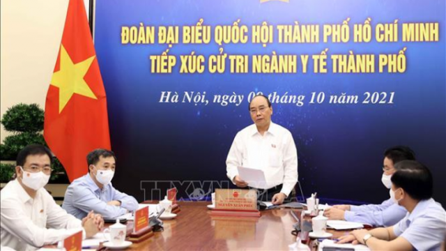 Chủ tịch nước Nguyễn Xuân Phúc chia sẻ những đau thương mất mát của TP HCM trong đợt dịch