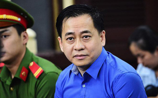 Bị cáo Phan Văn Anh Vũ tại một phiên tòa khác.