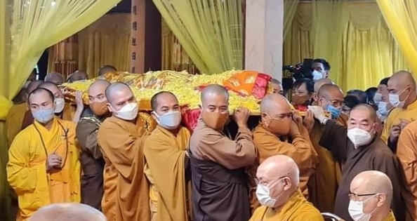 Một số hình ảnh tại lễ nhập Kim quan cố Đức Pháp chủ Giáo hội Phật giáo Việt Nam