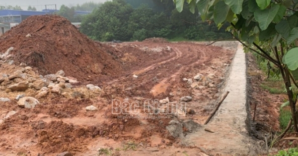Lục Nam: Xử phạt Công ty TNHH An Bình Group xây dựng cây xăng không phép