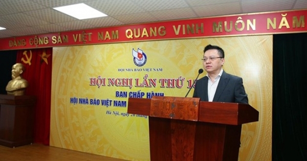 Ông Lê Quốc Minh giữ chức Chủ tịch Hội Nhà báo Việt Nam