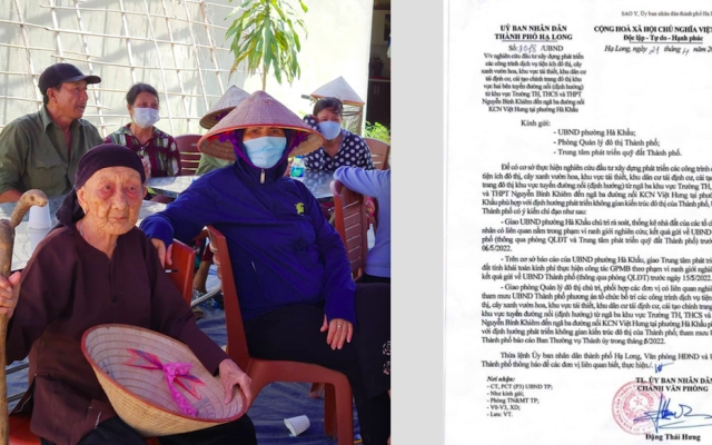 Quảng Ninh: Nhiều hộ dân kiến nghị, phản ứng với văn bản của UBND TP Hạ Long