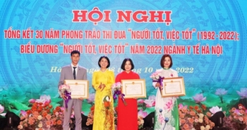 Hà Nội biểu dương hơn 100 cán bộ y tế "Người tốt, việc tốt" năm 2022