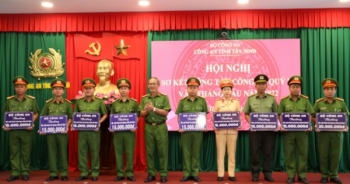 Tây Ninh: Khen thưởng thành tích đấu tranh phòng, chống tội phạm