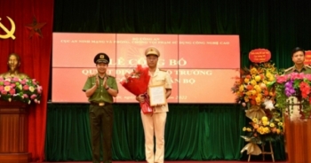 Trung tá Triệu Mạnh Tùng giữ chức Phó cục trưởng Cục An ninh mạng và Phòng, chống tội phạm sử dụng công nghệ cao