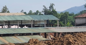 Nghệ An: Xử lý dứt điểm tình trạng xây dựng trái phép tại nhà máy gạch sông Gang
