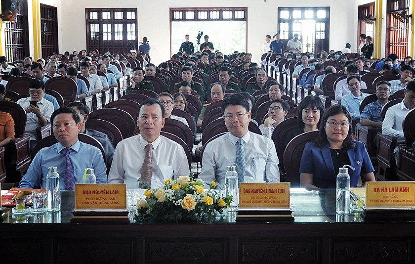 M&iacute;t tinh hưởng ứng Ng&agrave;y Ph&aacute;p luật Việt Nam 2022 tại Nam Định  ảnh 1