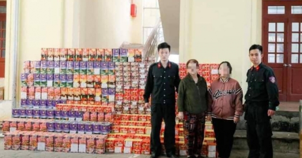 Hai mẹ con tại Hà Tĩnh tàng trữ gần 800kg pháo nổ