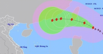 Bão KOINU có gió giật cấp 15 sắp đi vào Biển Đông