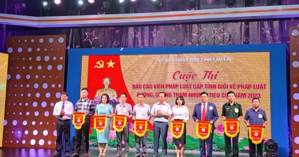 Lào Cai: Khai mạc cuộc thi Báo cáo viên pháp luật cấp tỉnh giỏi về pháp luật phòng chống tham nhũng, tiêu cực năm 2023