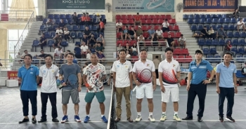 Nghệ An: Bế mạc giải tennis phong trào thu hút gần 250 VĐV tham dự