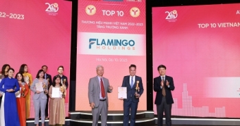 flamingo holdings duoc vinh danh tai thuong hieu manh viet nam 2023