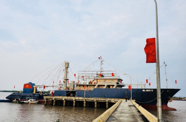 Hải Phòng: Xuất hành 2 tàu cá đi khai thác thuỷ sản tại vùng biển nước ngoài