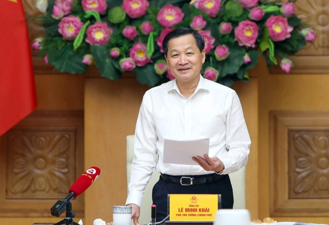 Phó Thủ tướng Lê Minh Khái (Ảnh: VGP).