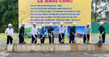 Lào Cai khởi công xây dựng Nhà văn hóa hữu nghị Việt Nam - Trung Quốc