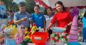 Hà Giang: Huyện Bắc Quang tổ chức Hội thi “Sáng tạo sản phẩm tái chế từ chất thải nhựa”