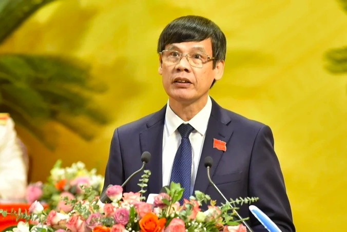Cựu Chủ tịch UBND tỉnh Thanh Hóa Nguyễn Đình Xứng (Ảnh: Hoàng Dương).