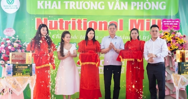 Công ty CP dinh dưỡng Quốc tế Việt Mỹ tưng bừng khai trương chi nhánh tại Nghệ An