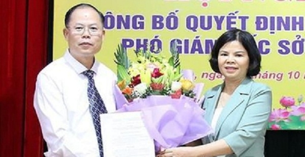 Ông Nguyễn Đăng Khang giữ chức Phó Giám đốc Sở Nội vụ tỉnh Bắc Ninh