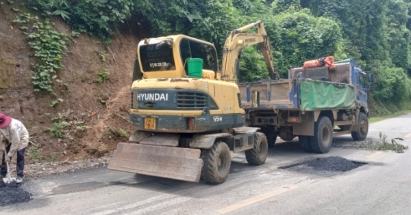 Sơn La: Tập trung sửa chữa, nâng cấp các tuyến đường bị hư hỏng sau mưa lũ