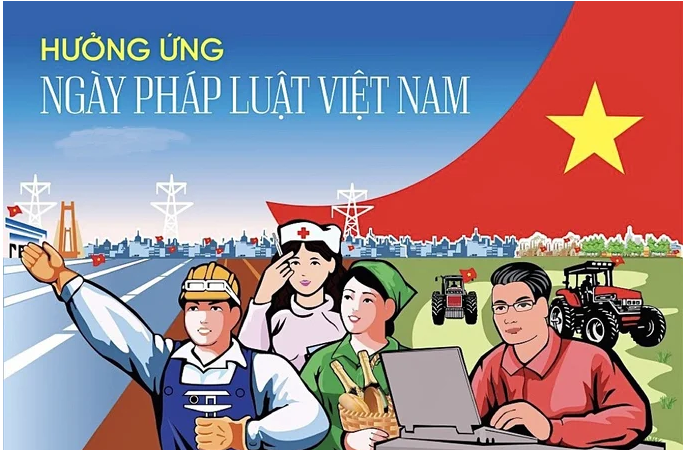 Hà Nội triển khai, hưởng ứng Ngày Pháp luật Việt Nam của ngành Y tế. Ảnh: ULIS VNU