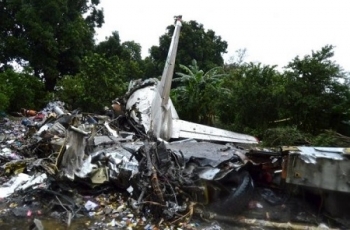 Máy bay Nga rơi ở Nam Sudan, 41 người chết