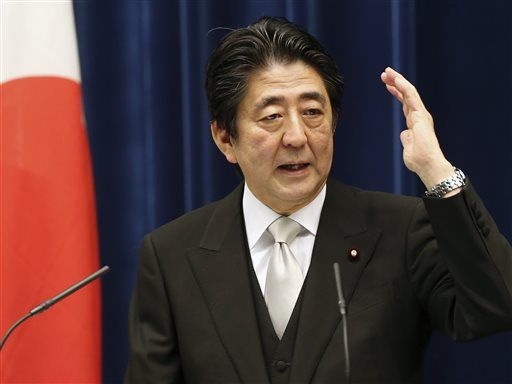 Thủ tướng Nhật&nbsp;Shinzo Abe. (Ảnh: AP)