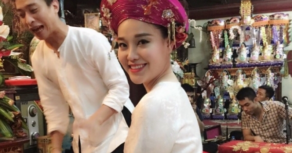 Người mẫu Đoàn Trang Nhung hóa cô đồng xinh đẹp tuyệt trần