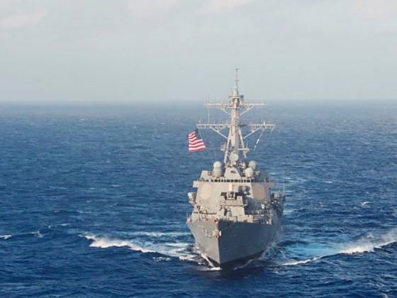 T&agrave;u USS Lasen của Hải qu&acirc;n Mỹ. (Ảnh: Navy)