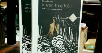Bìa sách truyện Thúy Kiều in hình phụ nữ "khỏa thân"