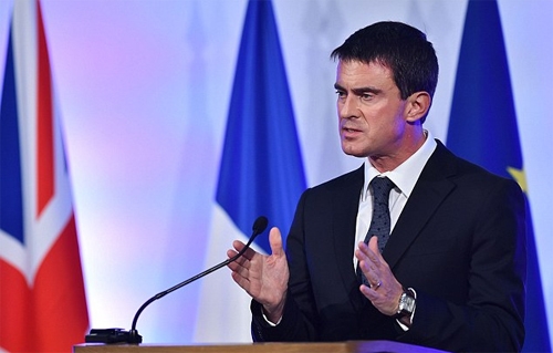 Thủ tướng Ph&aacute;p Manuel Valls. (Ảnh:Reuters)