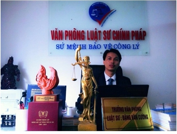 Luật sư Đặng Văn Cường.