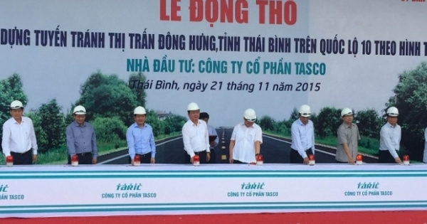 Thái Bình: Động thổ Dự án tuyến tránh Đông Hưng hơn 436 tỷ đồng