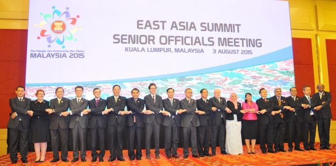 Cuộc gặp cấp cao của EAS tại Malaysia v&agrave;o th&aacute;ng 8/2015 (Ảnh: mea.gov.in)