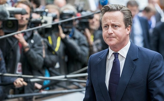 Thủ tướng Anh David Cameron đưa ra chiến lược quốc ph&ograve;ng mới. (Ảnh: AFP )