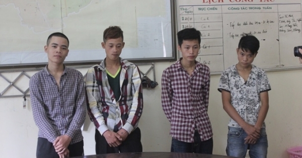 Nghệ An: Thiếu tiền, nhóm 9X mang hung khí đi cướp để chơi game