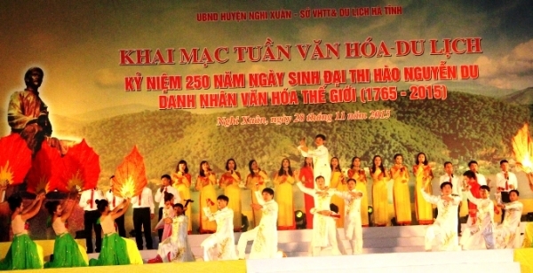 Hà Tĩnh: Tổ chức "Tuần văn hoá du lịch - Nguyễn Du"