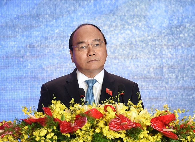 Thủ tướng Nguyễn Xu&acirc;n Ph&uacute;c ph&aacute;t biểu tại Gala.