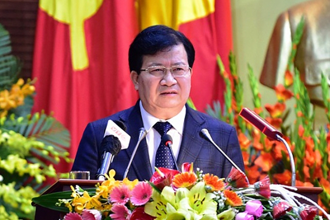 Ph&oacute; Thủ tướng Trịnh Đ&igrave;nh Dũng ph&aacute;t biểu tại Đại hội. Ảnh: VGP/Nhật Bắc.