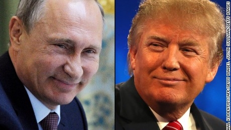 Tổng thống Nga Putin v&agrave; t&acirc;n Tổng thống Mỹ Donald Trump. (Ảnh: Getty)
