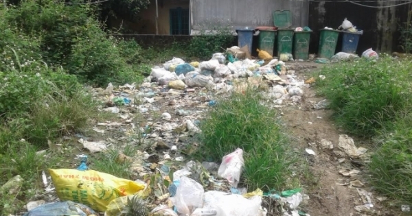 Lâm Đồng: Người dân khổ sở với bãi rác sau chợ