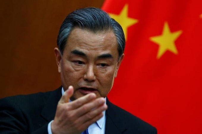 Ngoại trưởng Trung Quốc Vương Nghị. (Ảnh: Reuters)
