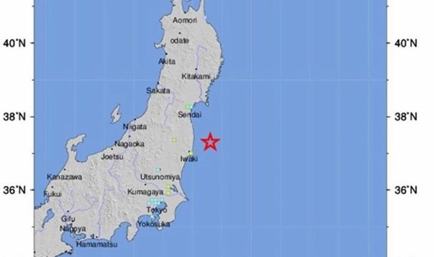Động đất mạnh k&eacute;o theo s&oacute;ng thần ở Nhật, nhiều người bị thương