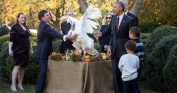 Lễ xá tội gà tây cuối cùng ở Nhà Trắng của Tổng thống Obama