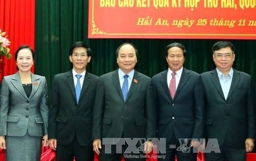 Thủ tướng Nguyễn Xuân Phúc tiếp xúc cử tri thành phố Hải Phòng