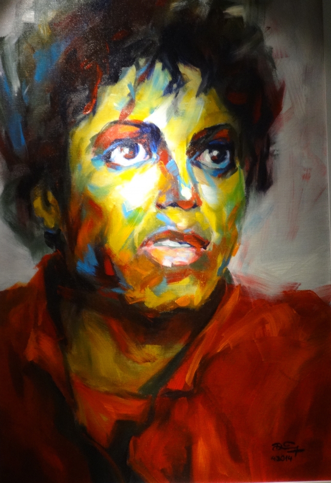 Triển lãm tranh chân dung Michael Jackson tại Hà Nội